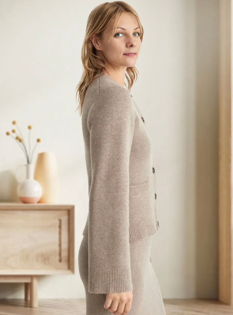 Emma | Comfort Soft Button-Up Pullover